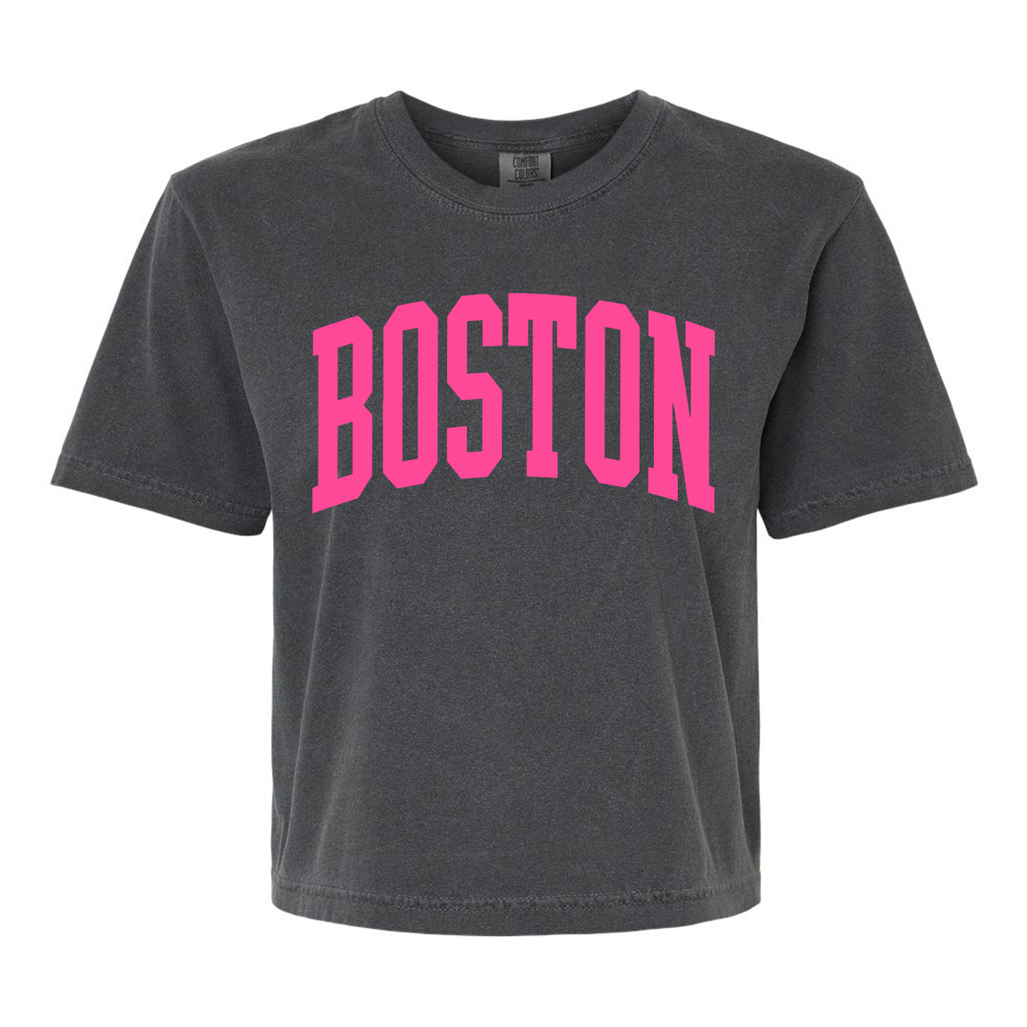 Boston Varsity Crop Tee