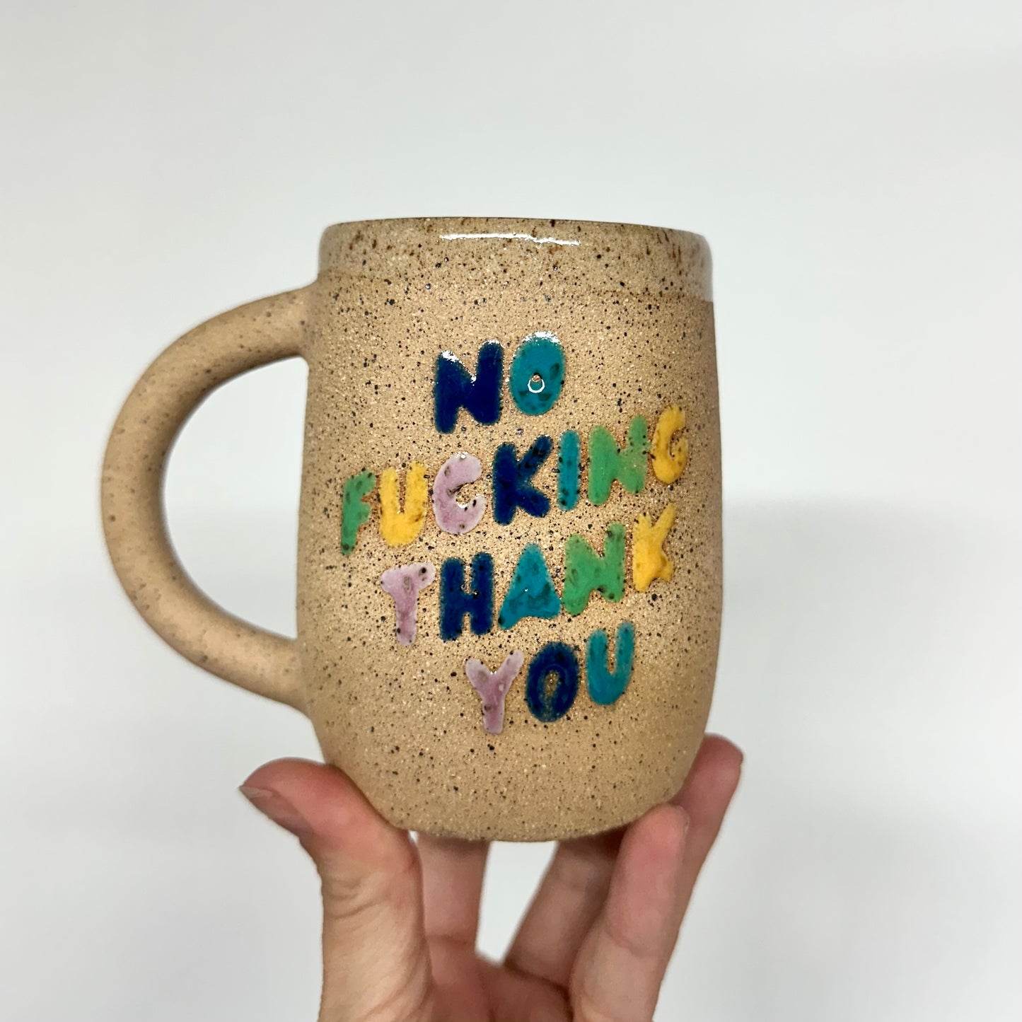 No Fucking Thank You Mug