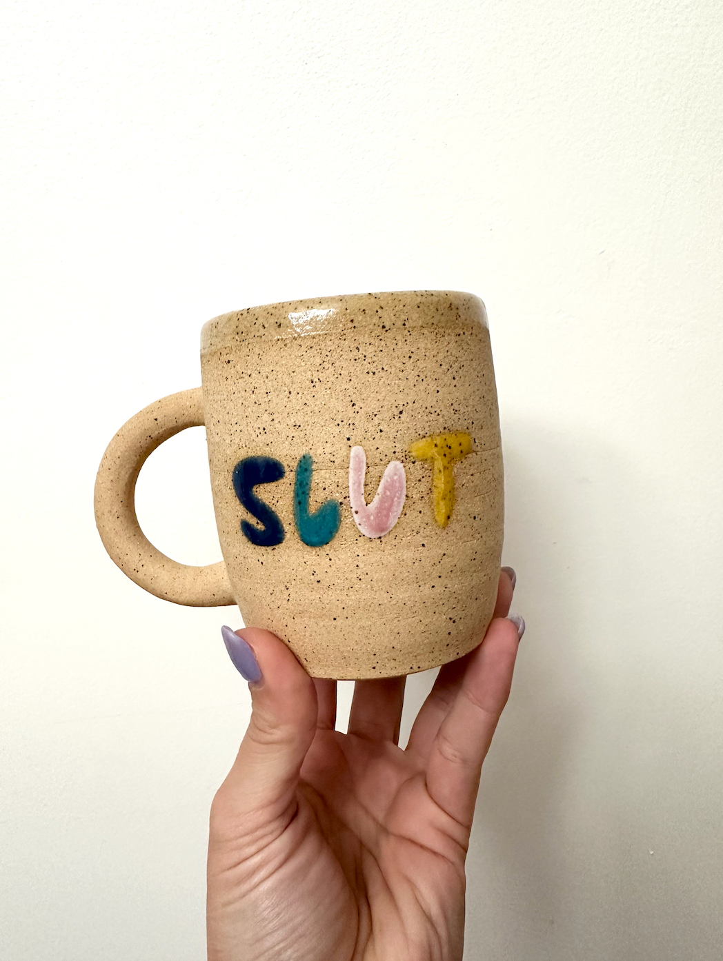 "S-L-U-T" Mug