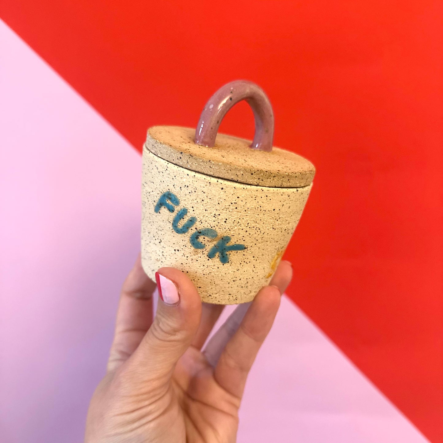 Super Sweary Stash Jar