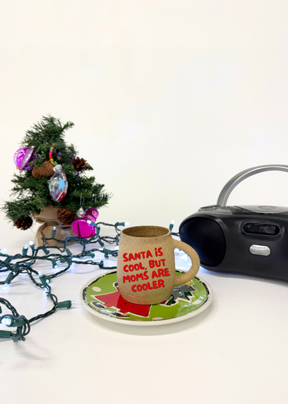 LIMITED EDITION: MILF Etiquette X Party Mouth Mug: Vol 2. Santa Is Cool, But Moms Are Cooler