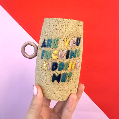 Are You F*cking Kidding Me Vase