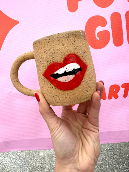 Party Mouth Mug in "F*ck Yeah"