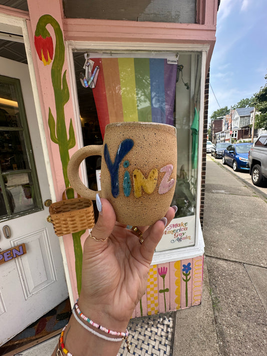 "Y-I-N-Z" Mug