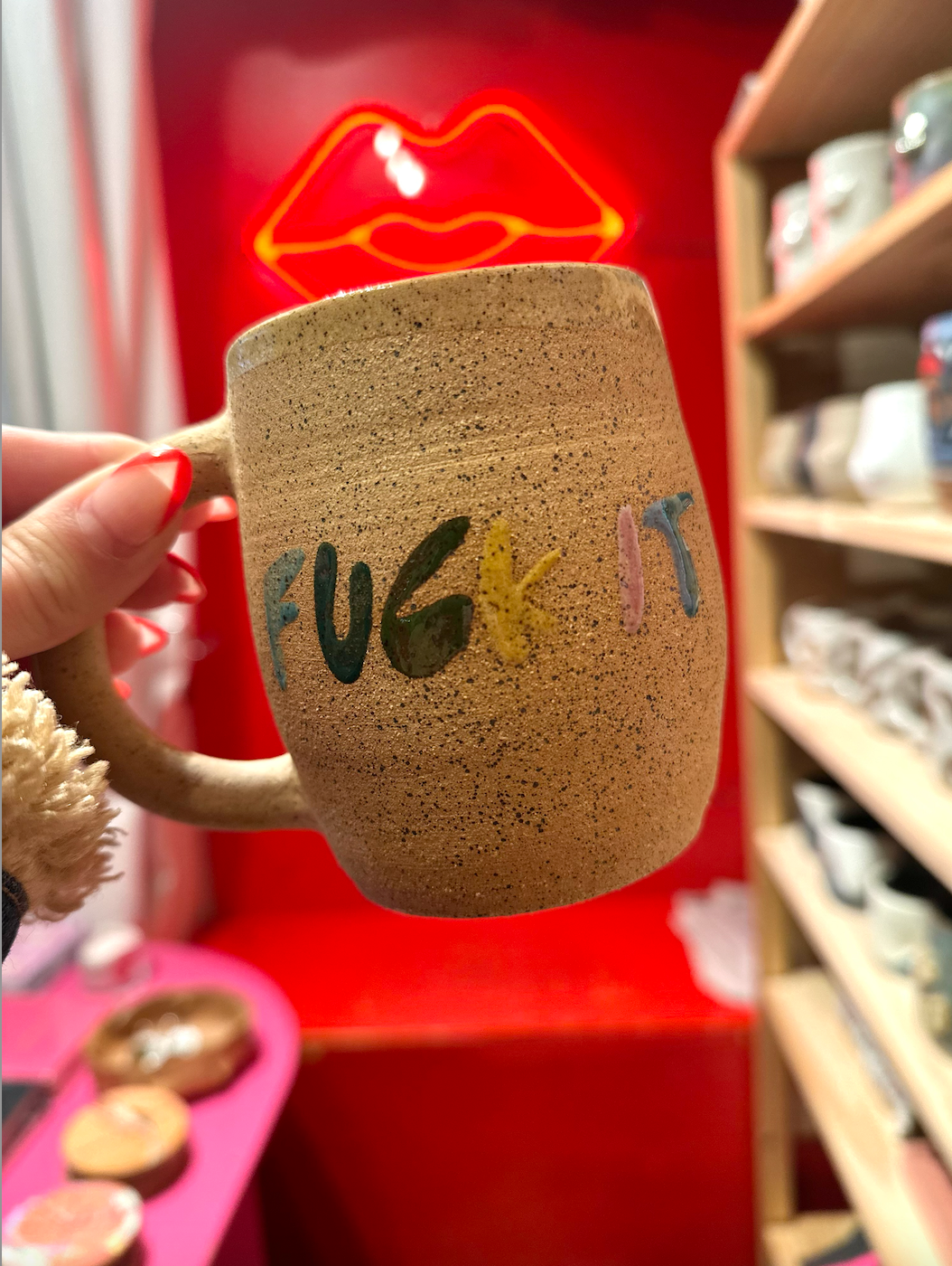 "F-U-C-K I-T" Mug