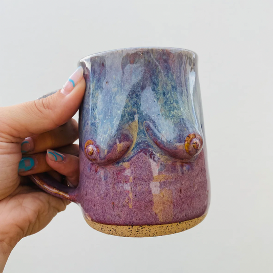 Rainbow Boob Mug